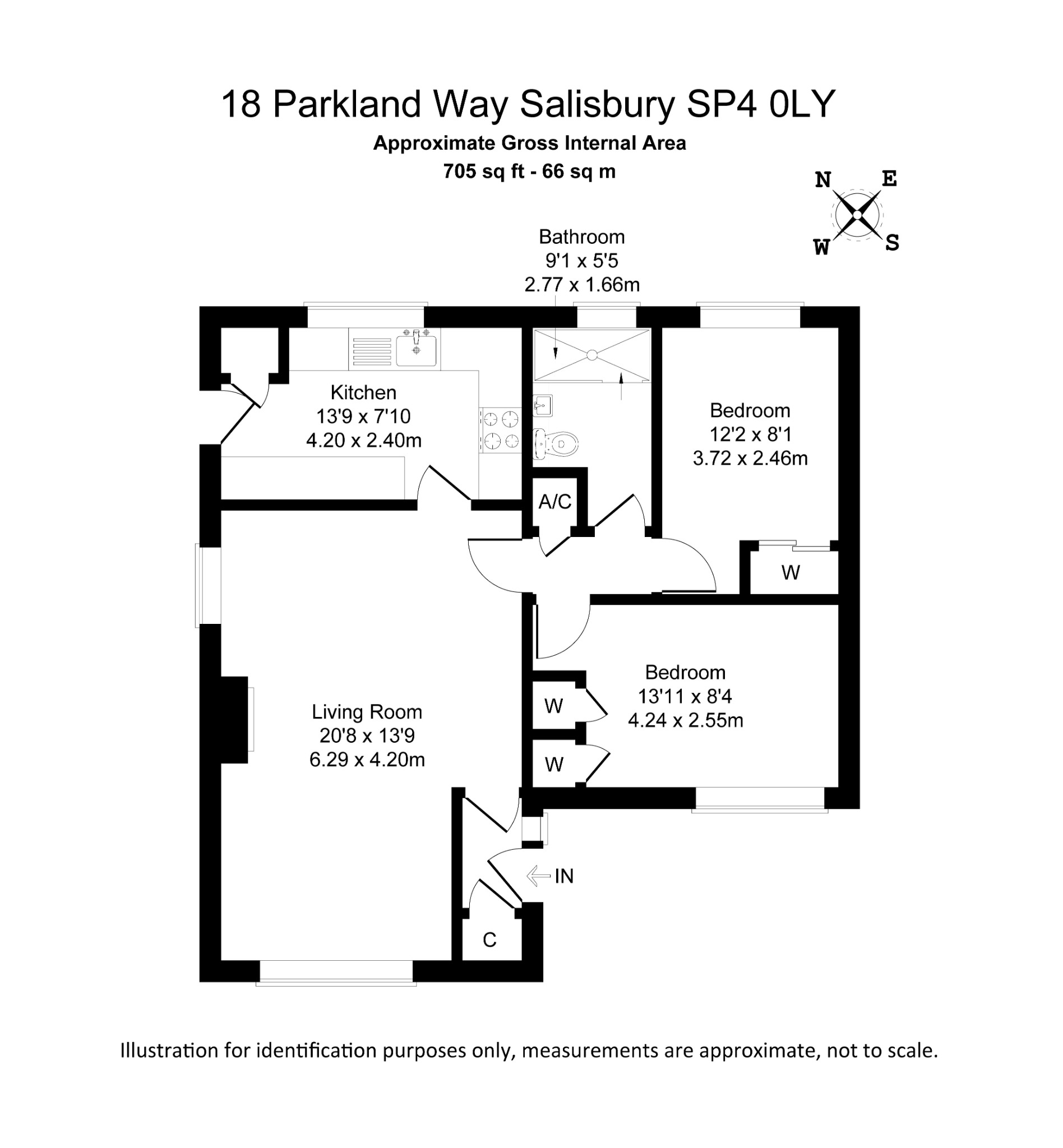 18 Parkland Way, Salisbury floorplan