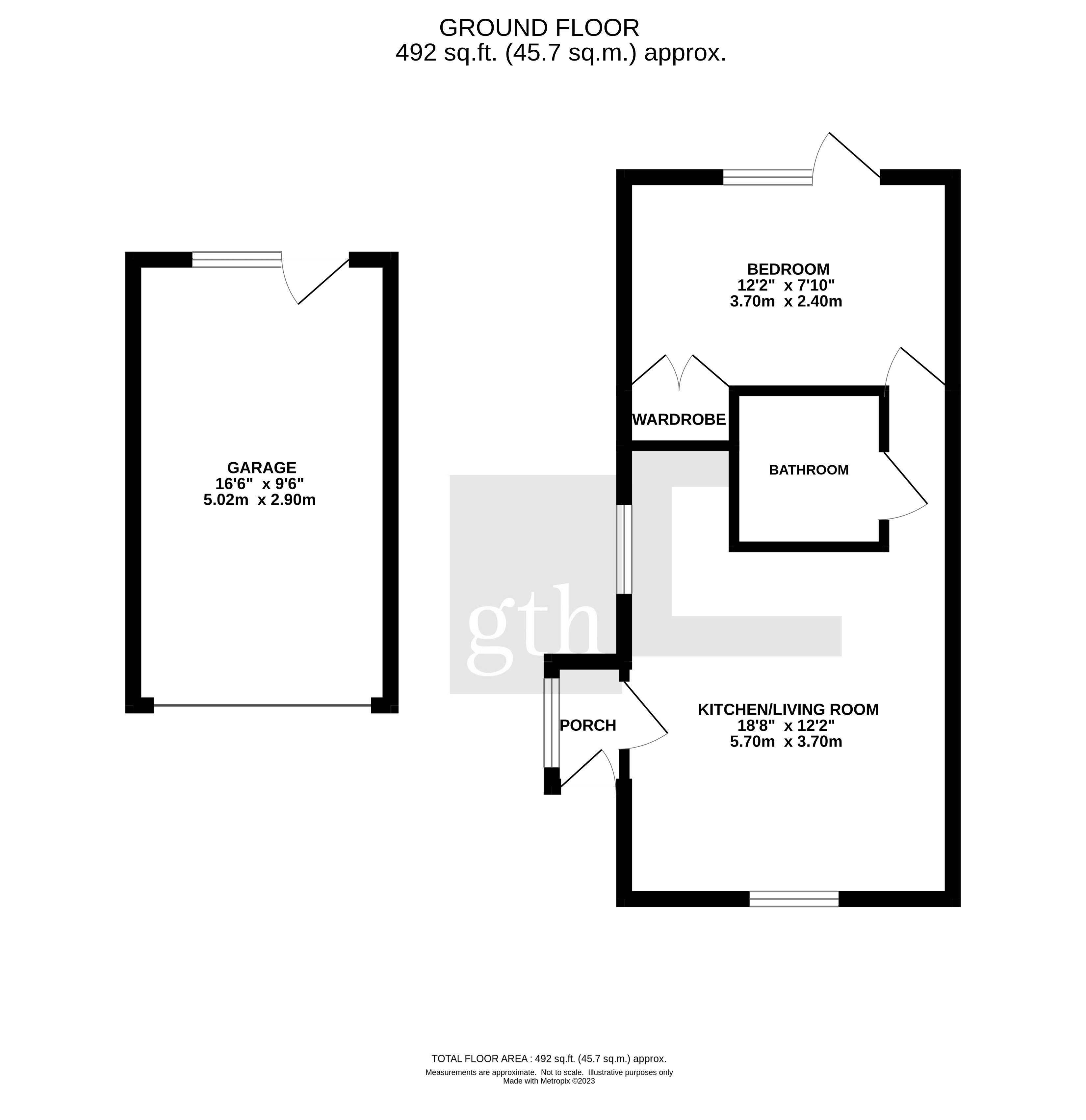 76, Jenwood Road, Honiton floorplan