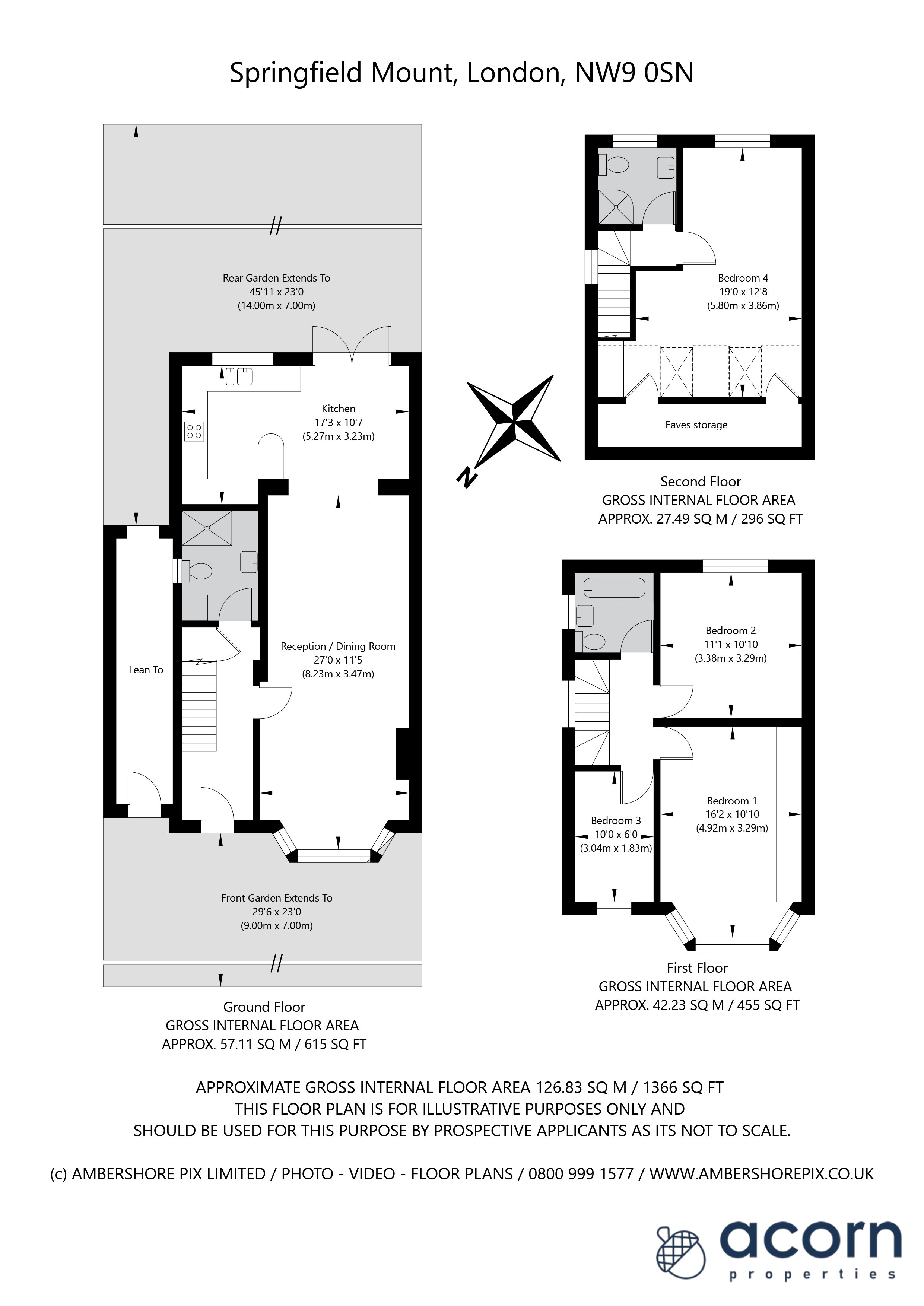 17, Springfield Mount, Kingsbury floorplan