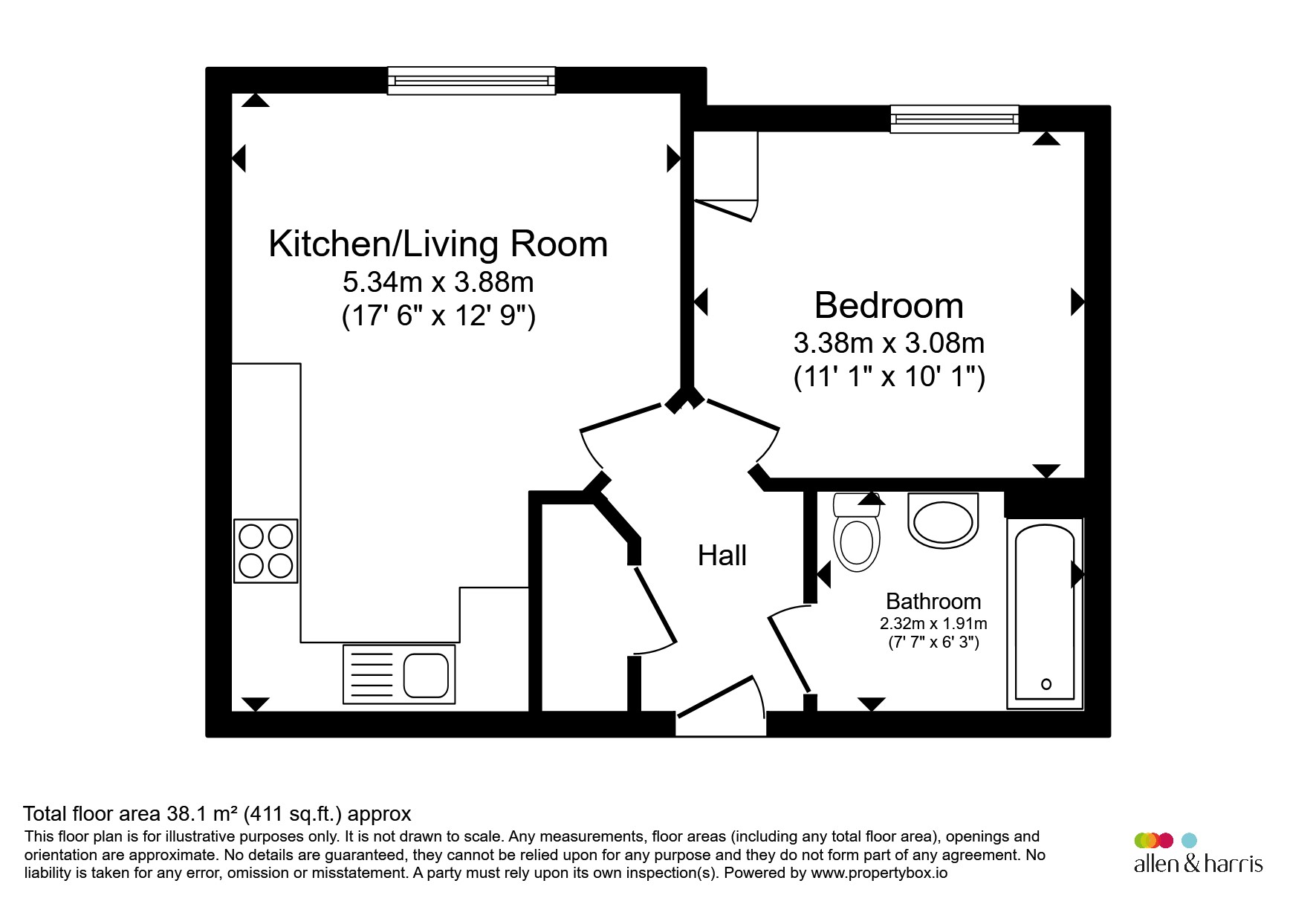 126, St. Mary's, Wantage floorplan