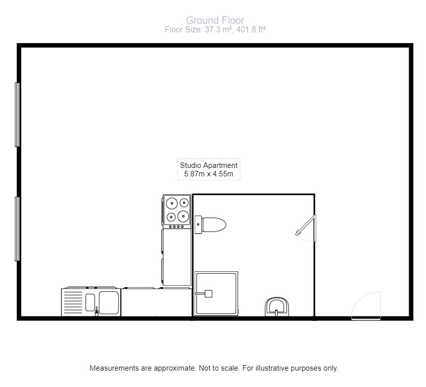 Regent Street, Leicestershire floorplan