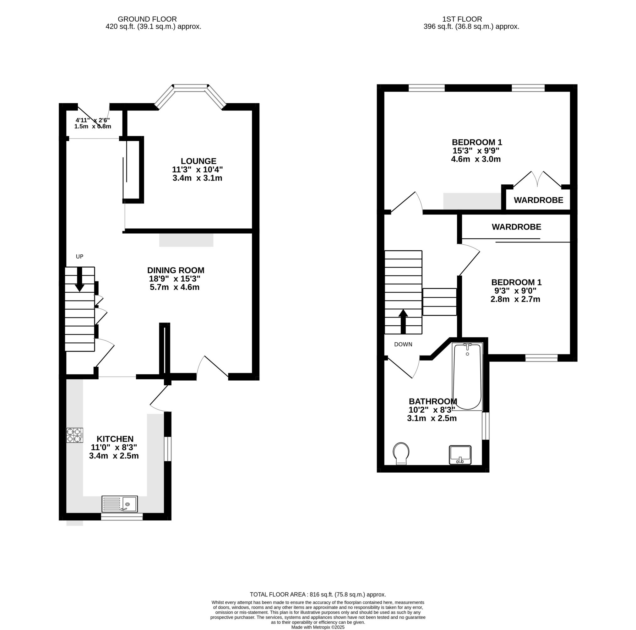 Sidney Street, Folkestone floorplan