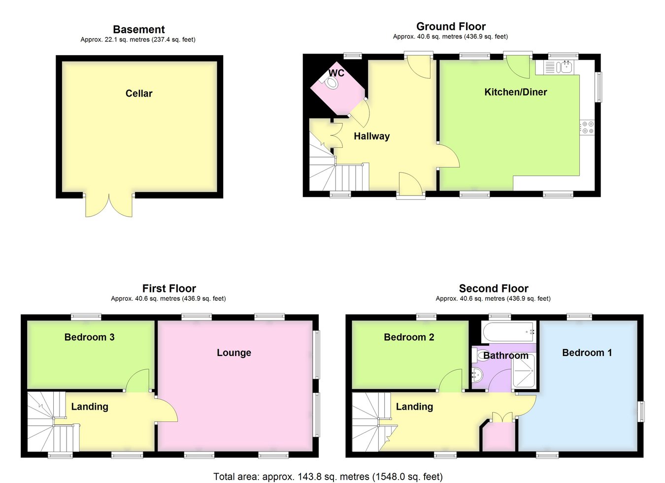 The Maltings, Church Lane, Boston floorplan