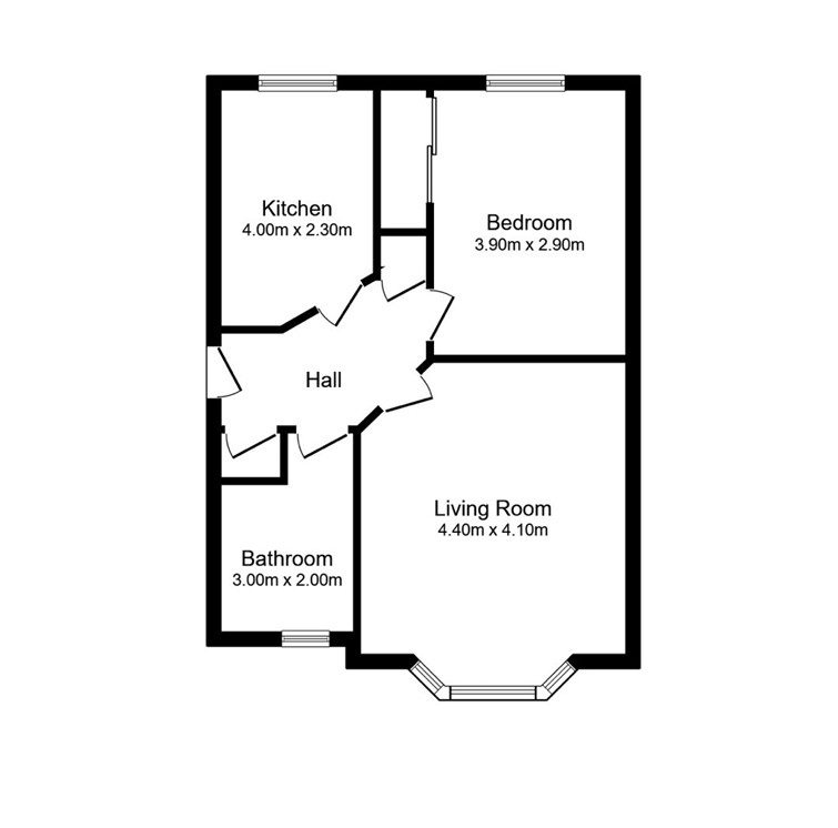 96, Simpson Square, Perth floorplan