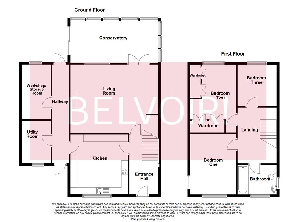 34, Doris Road, Kettering floorplan
