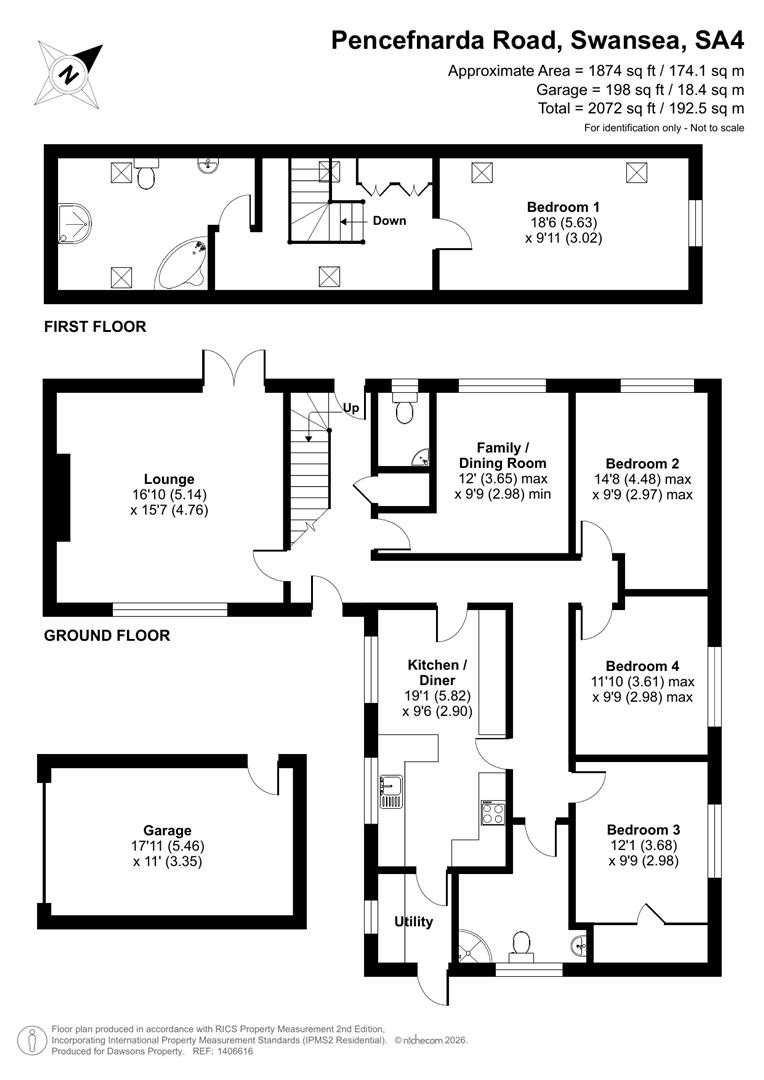 25b, Pencefnarda Road, Swansea floorplan