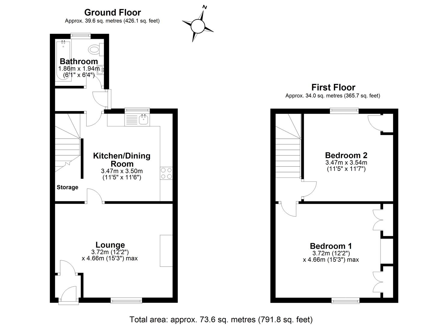 Oakland Street, Warrington WA1, 2 bedroom end terrace house for sale