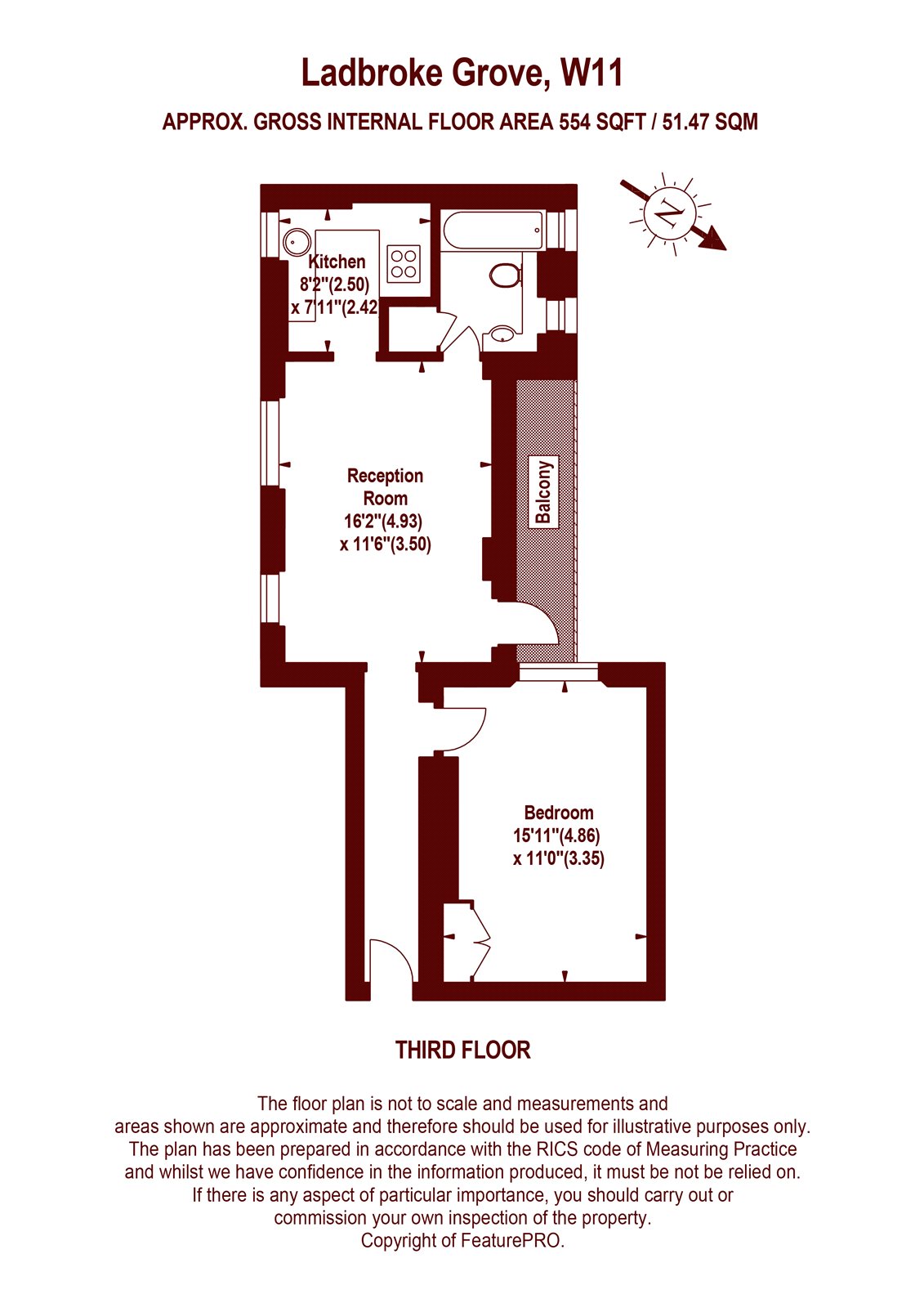 1 Bedrooms Flat for sale in Advance House, 109 Ladbroke Grove, London W11