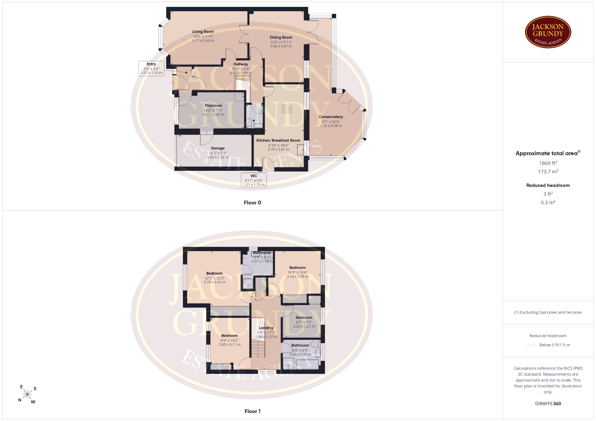 27, Camelot Way, Northampton floorplan