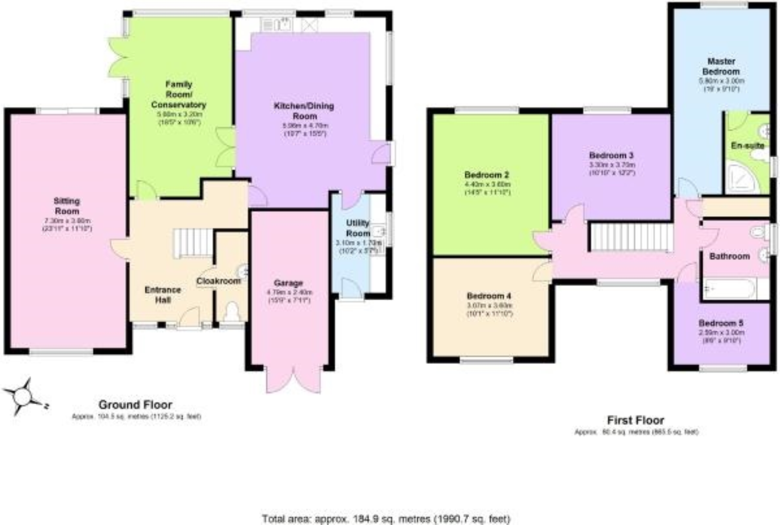 5 Bedrooms Detached house to rent in Rushington Avenue, Maidenhead Central SL6