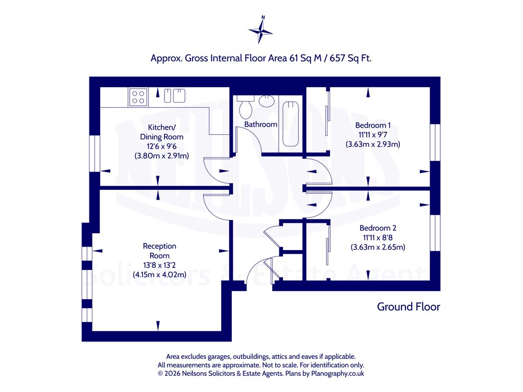 13/1 Moray Park Terrace, Edinburgh, EH7 5TF floorplan