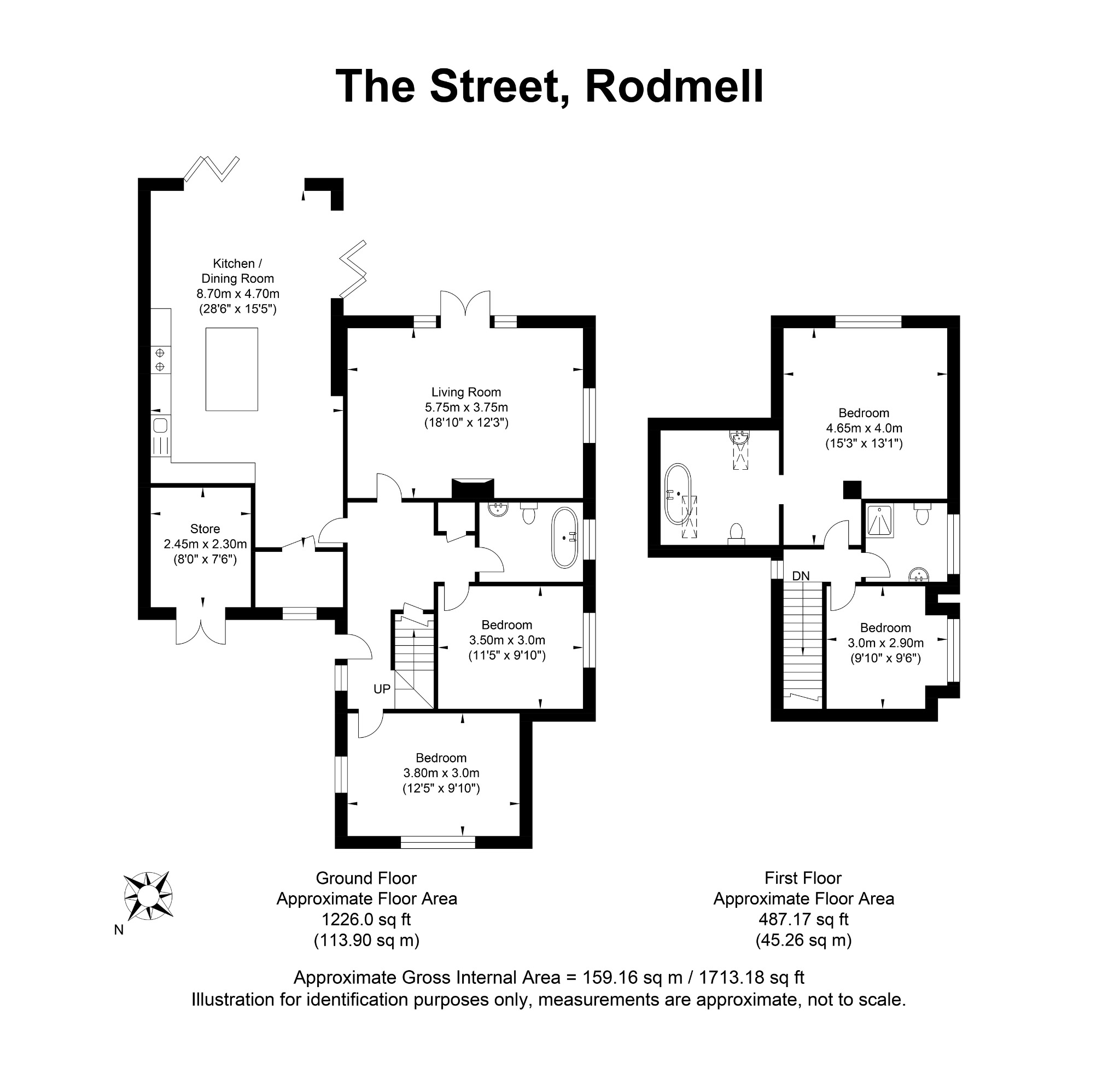 Dormer Cottage, The Street, Lewes floorplan