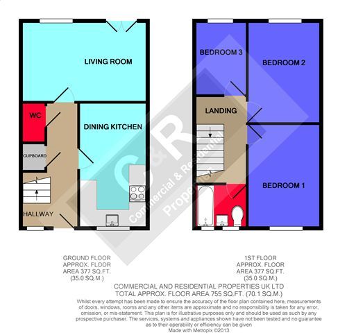 Hulme, Manchester floorplan