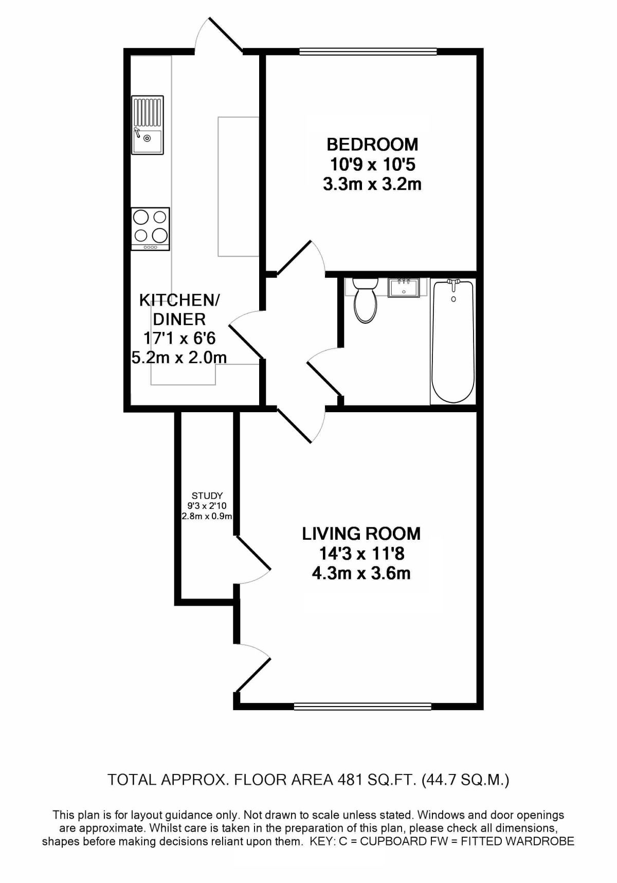 1 Bedrooms Flat for sale in Freeman Road, Morden SM4