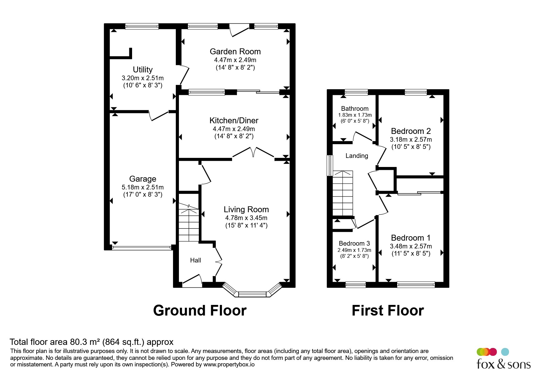 12, Gatehouse Close, Cullompton floorplan