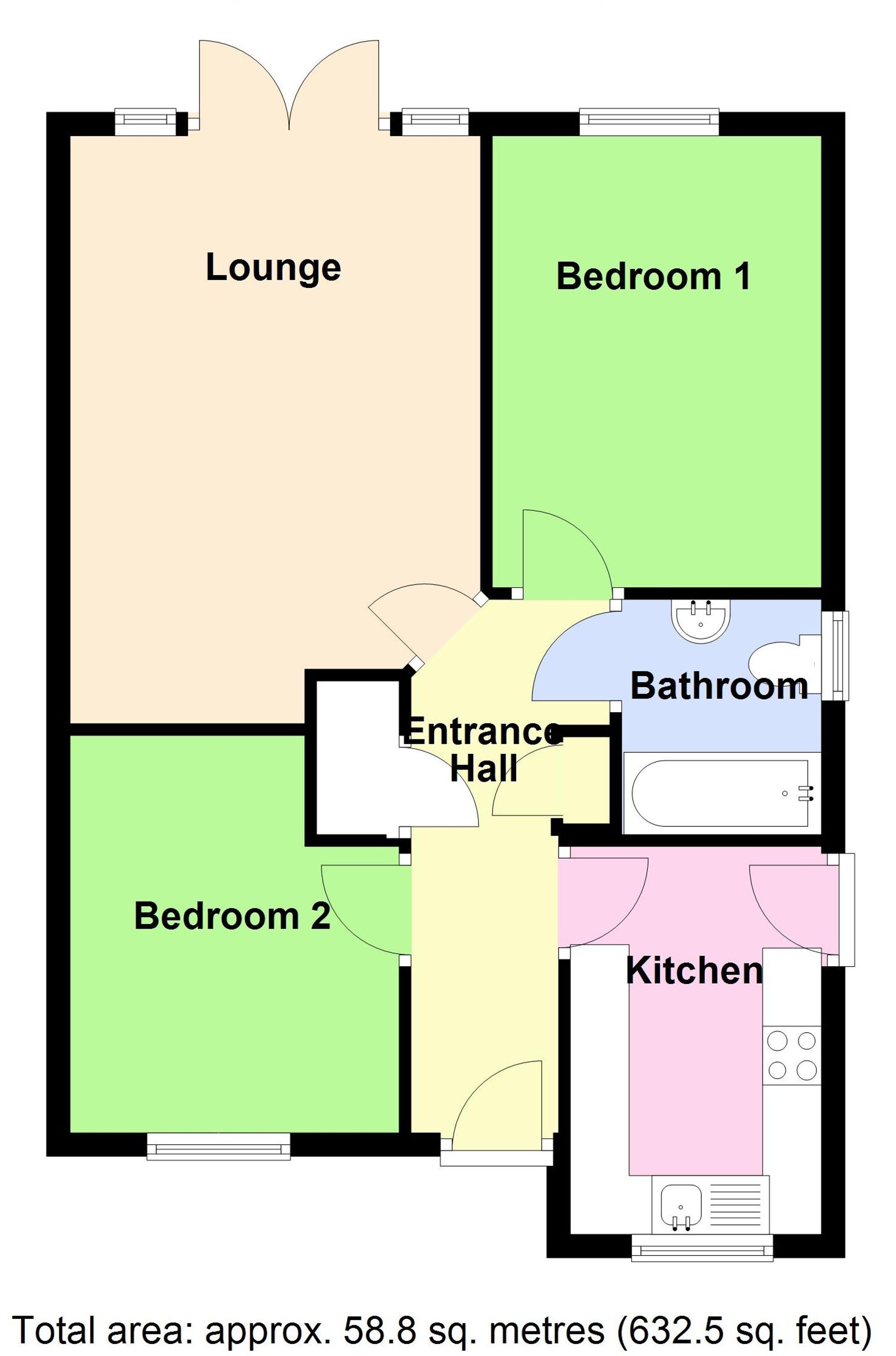 19 Baggaley Drive, Horncastle floorplan