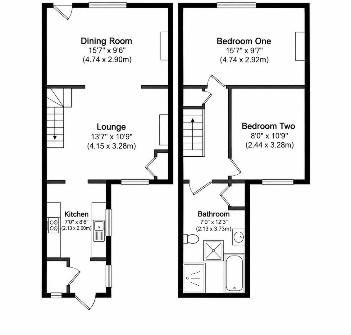 18, New Street, Berkeley floorplan
