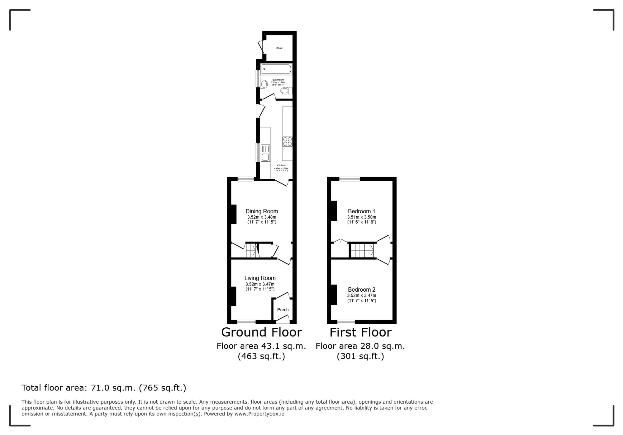 23 Albany Road, Stoke-On-Trent floorplan