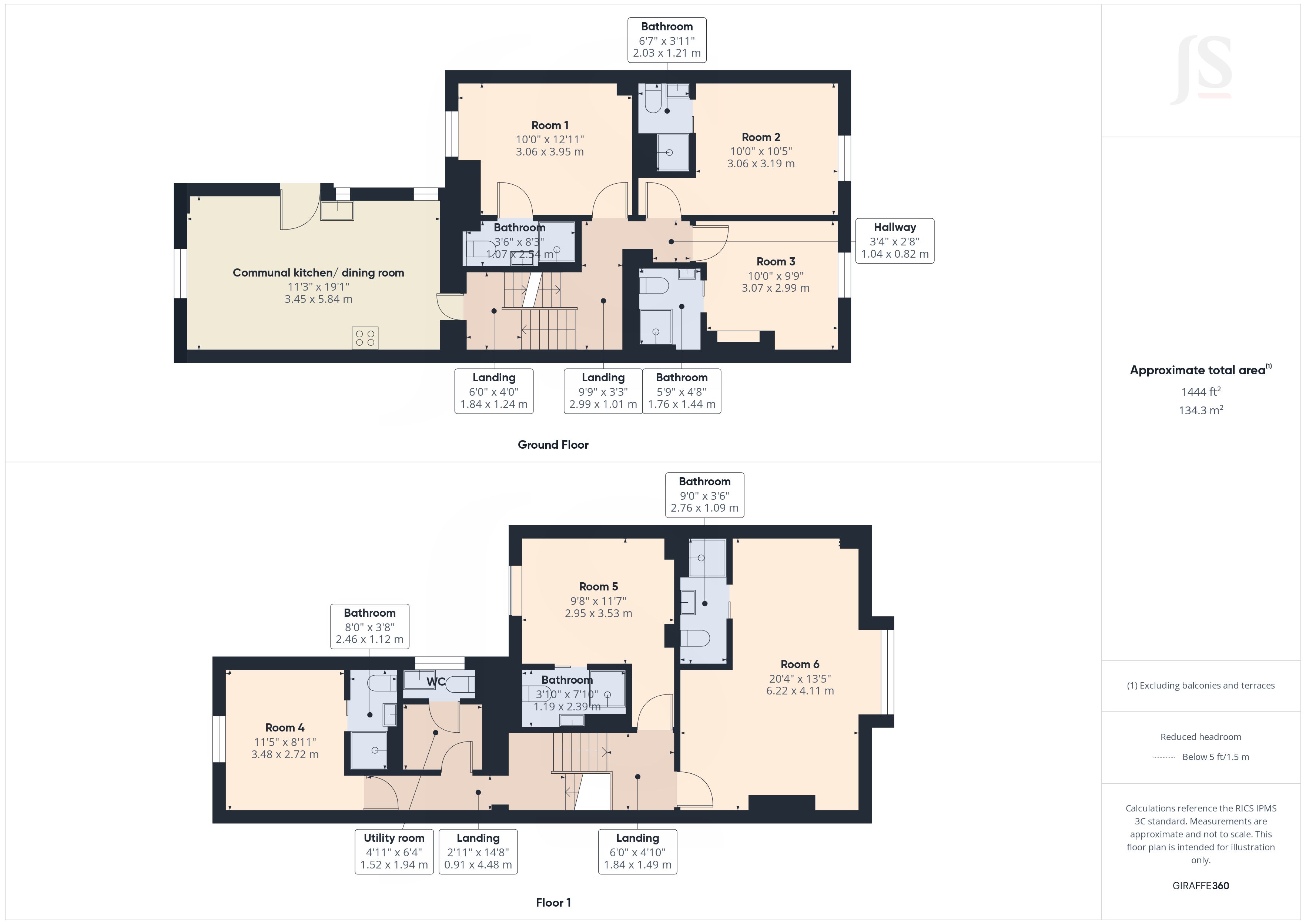 Room 5, 25a, Goring Road, Worthing floorplan