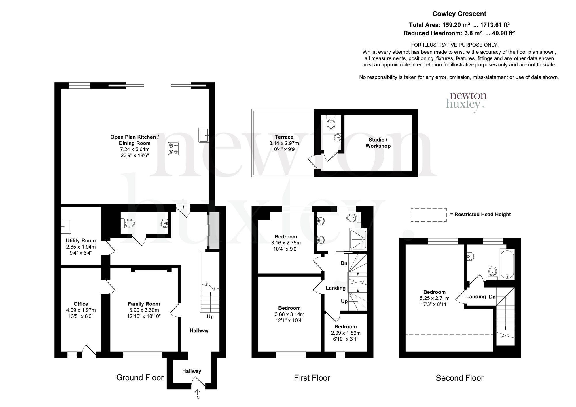 17 Cowley Crescent, Walton-On-Thames floorplan