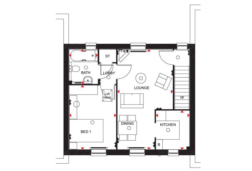 1 Bedrooms Terraced house for sale in 