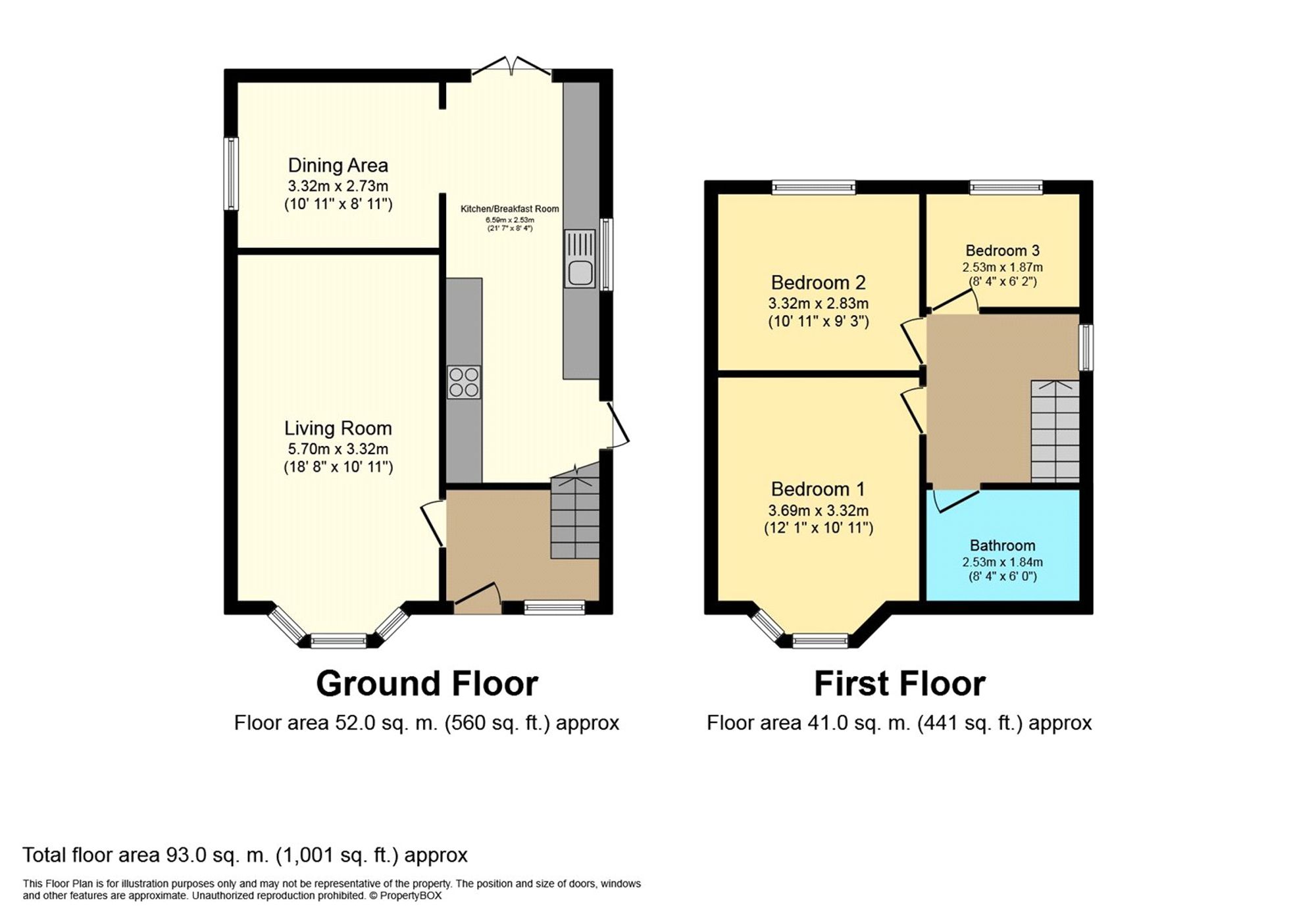 132 Thatch Leach Lane, Manchester floorplan