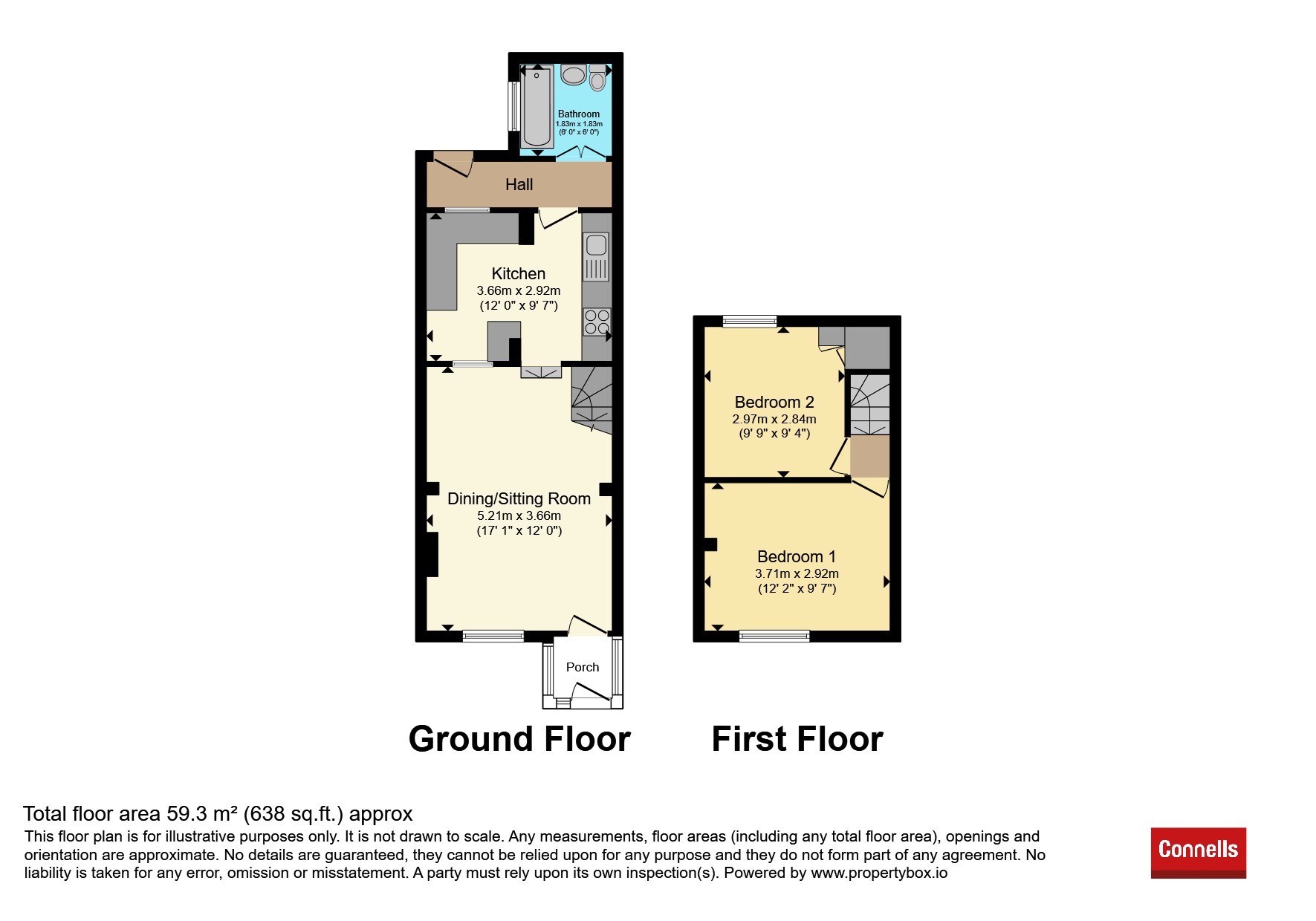 11, Surrey Place, TROWBRIDGE floorplan