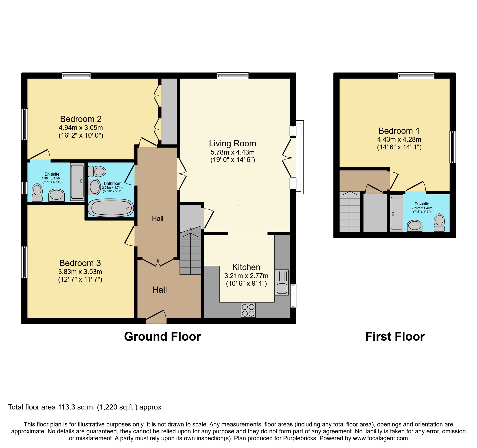 3, Liverymen Walk, Greenhithe floorplan