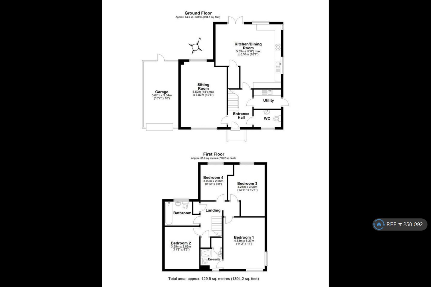 Blackawton, Totnes floorplan