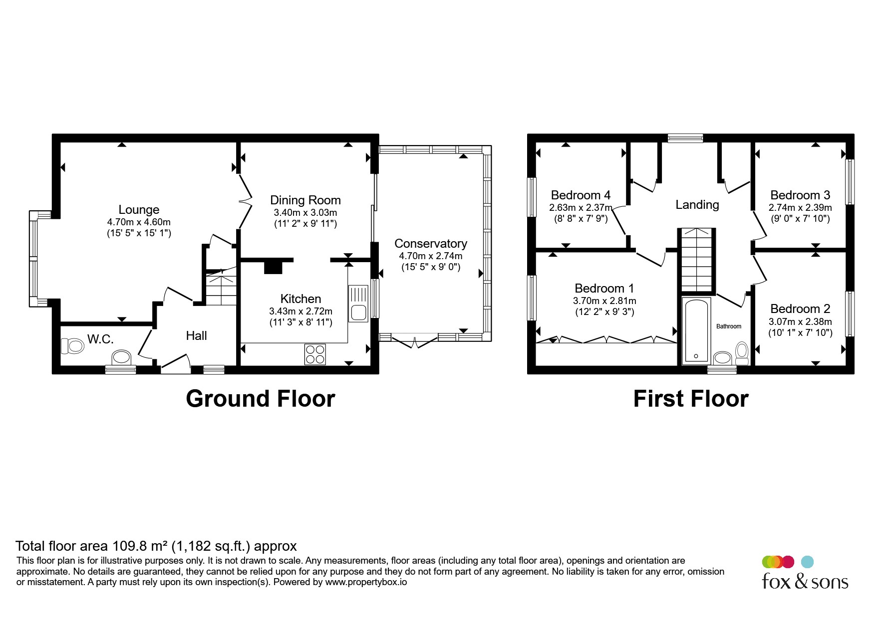 6, Buckland Close, Eastleigh floorplan