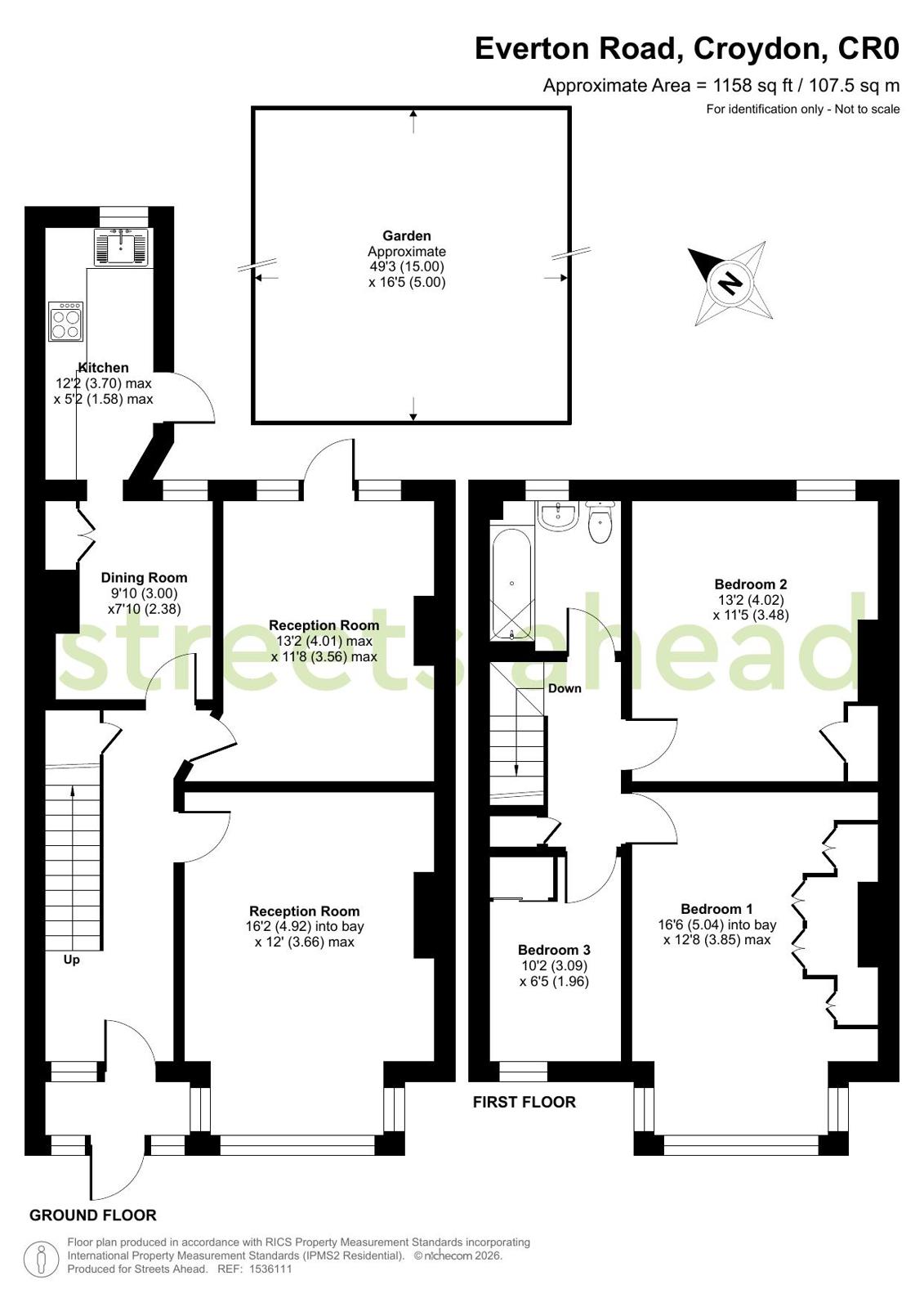Everton Road, Croydon floorplan