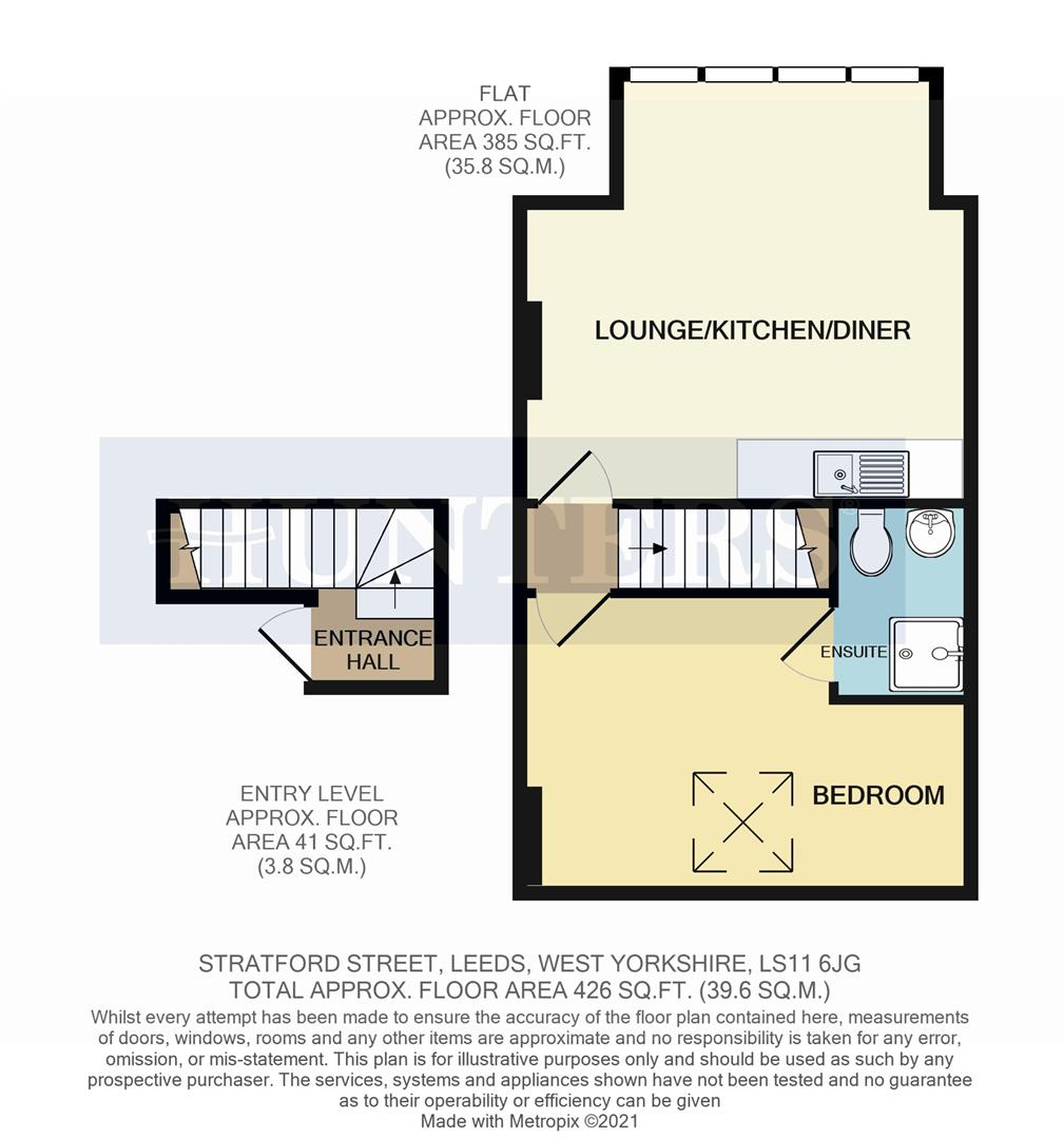 97 Stratford Street, Leeds floorplan