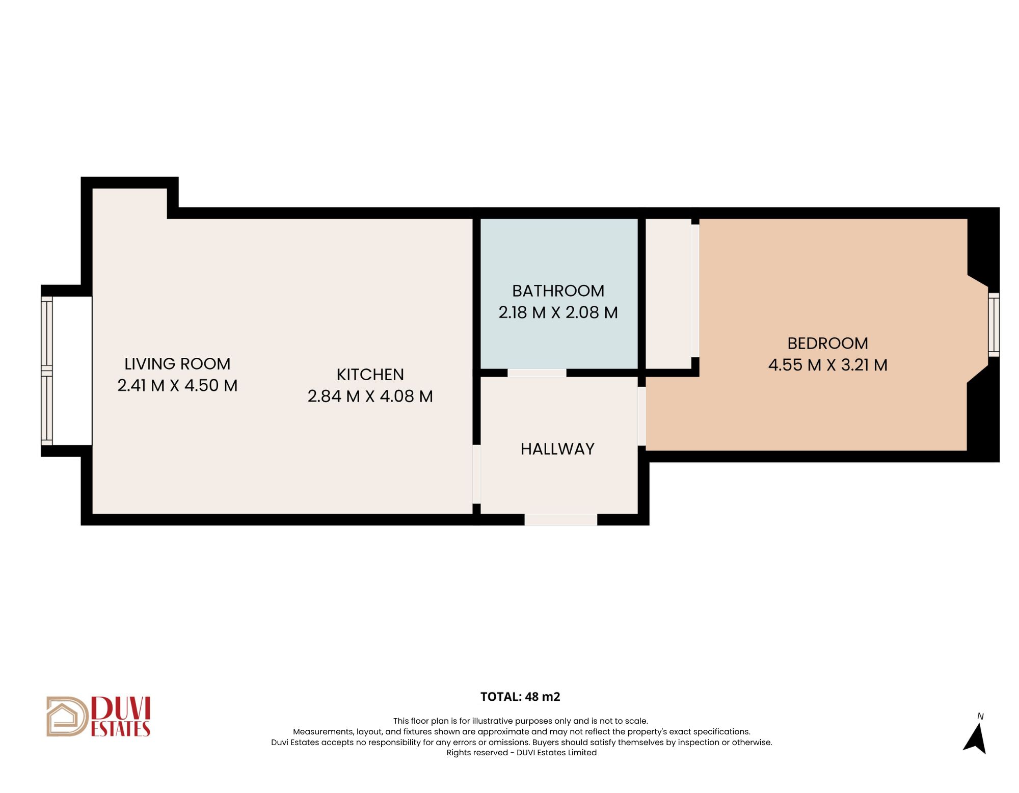 46 A Barnton Street, Stirling floorplan