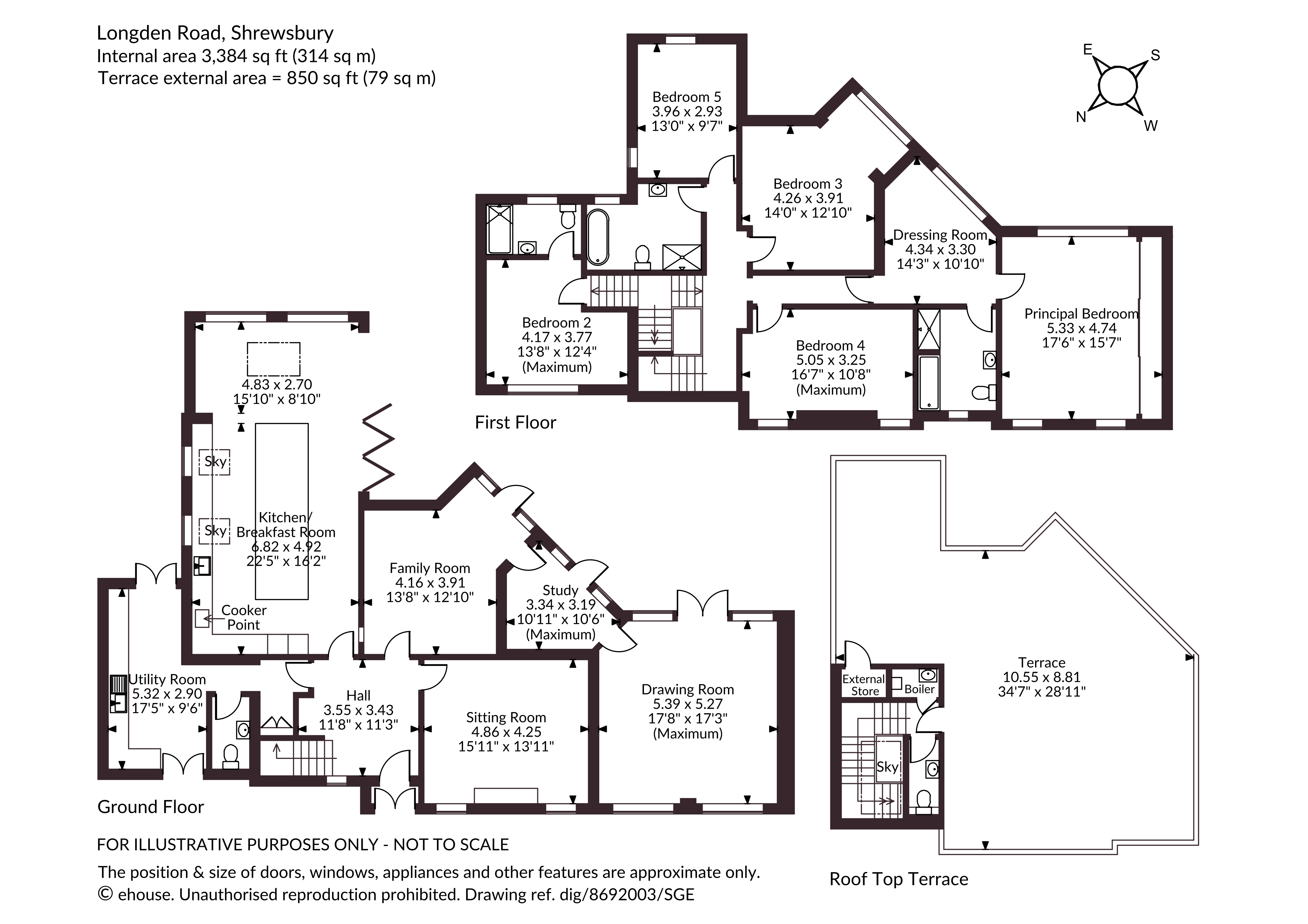 Highcroft, 11, Longden Road, Shropshire floorplan