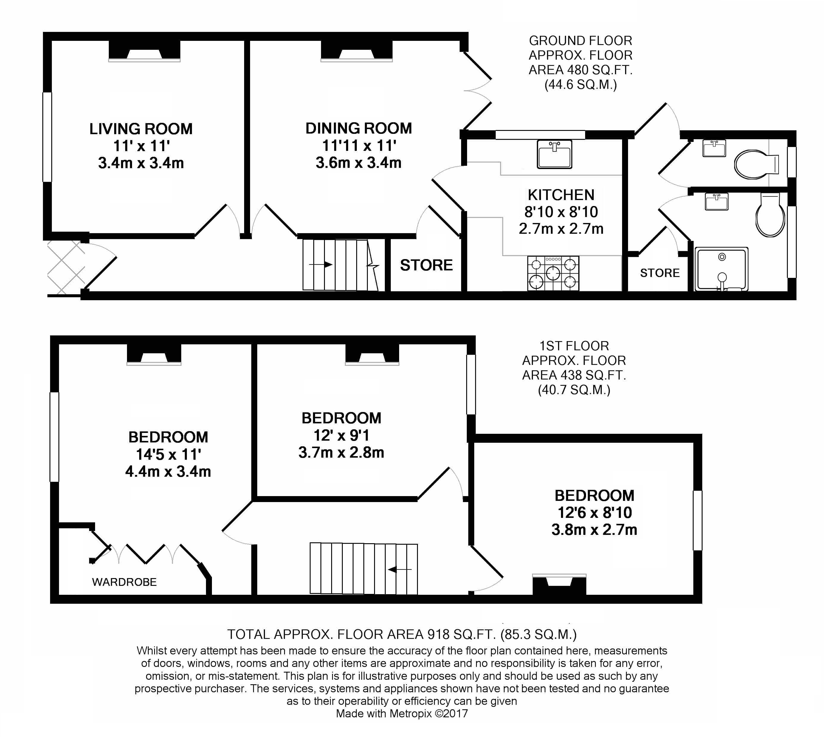 3 Bedrooms End terrace house for sale in Heathcote Close, Ash Vale GU12