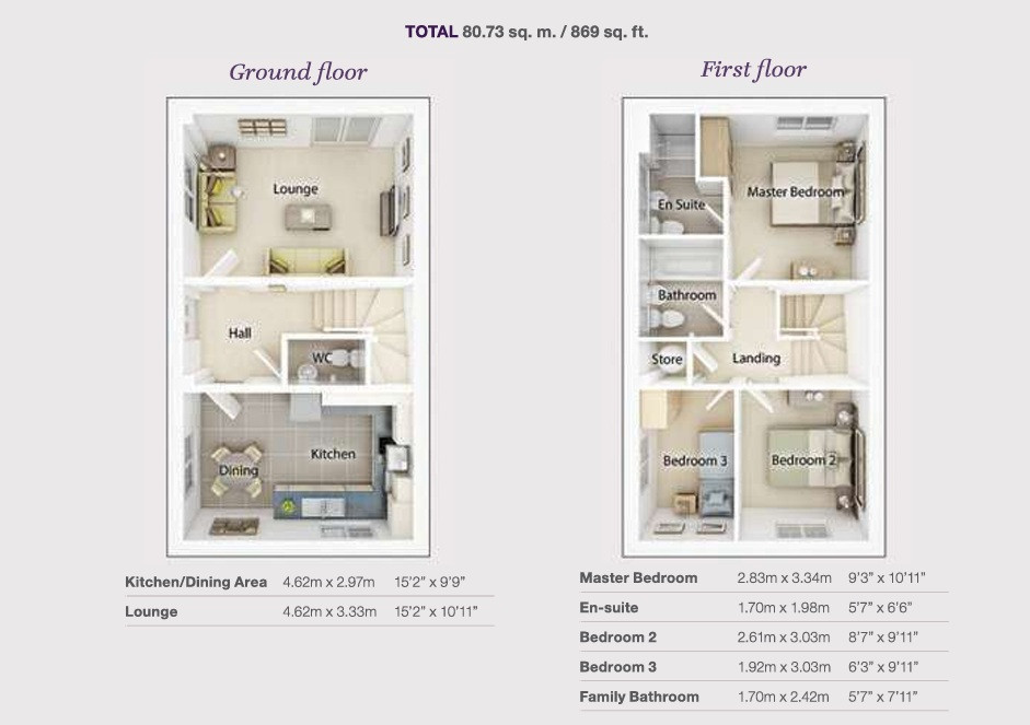 34, Hollin Hall Drive, Longridge floorplan