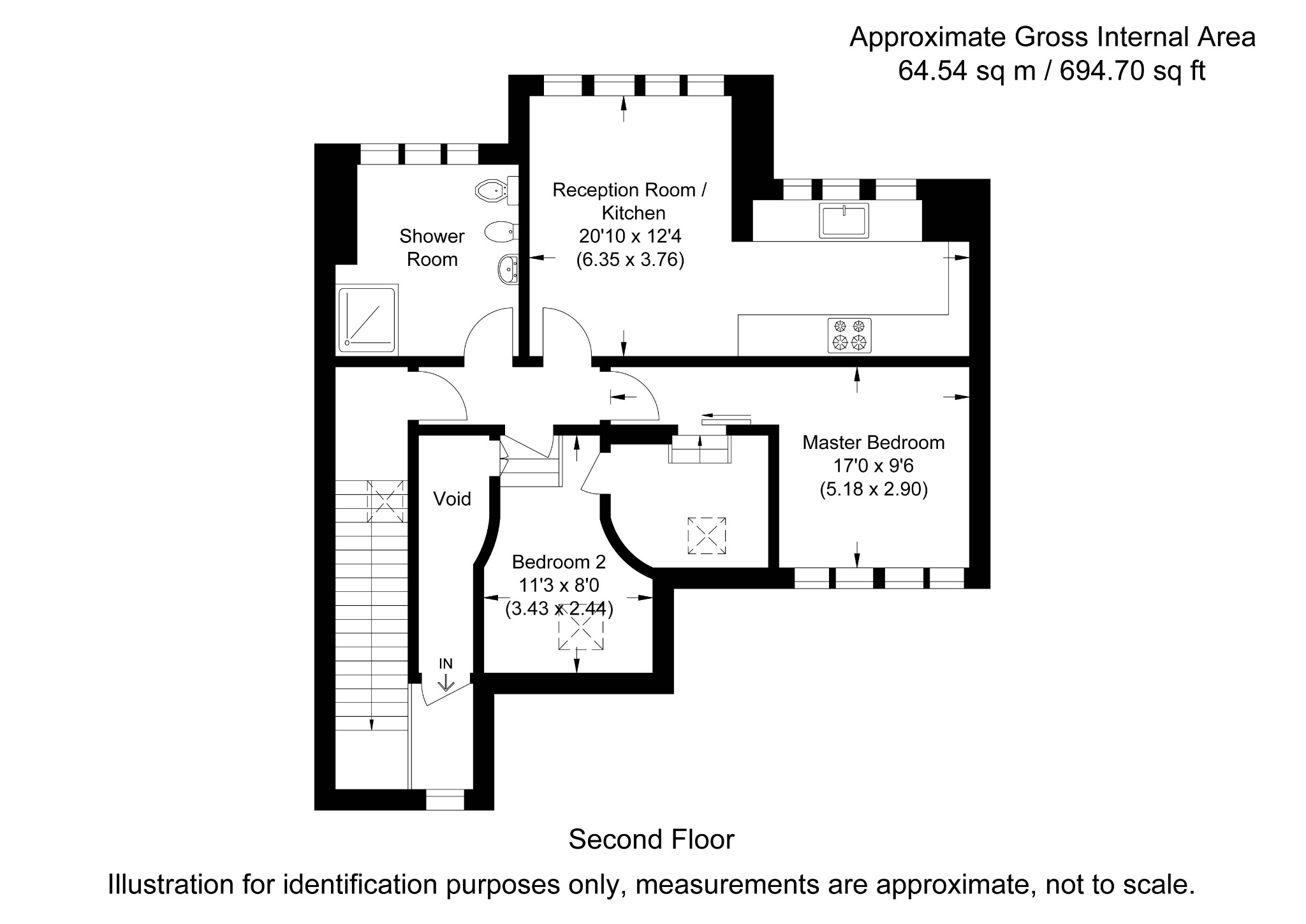 10b, Station Road, LONDON floorplan