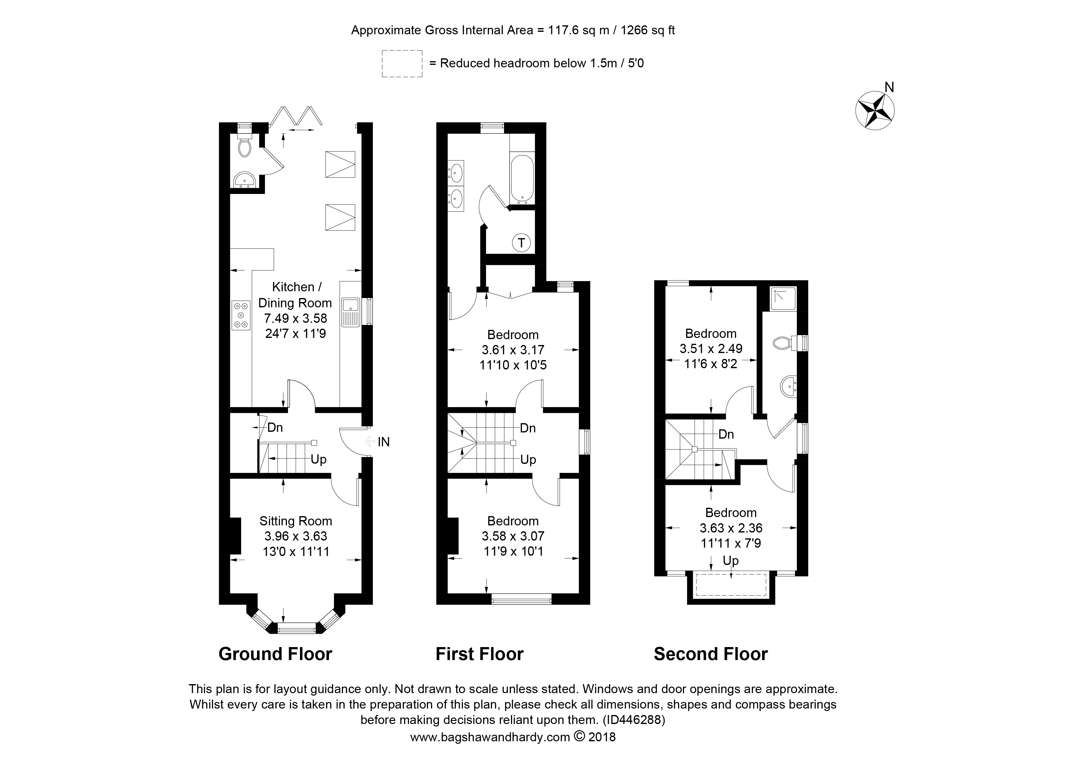 Free property report 38 Yorke Road, Reigate, RH2 9HB Chimnie