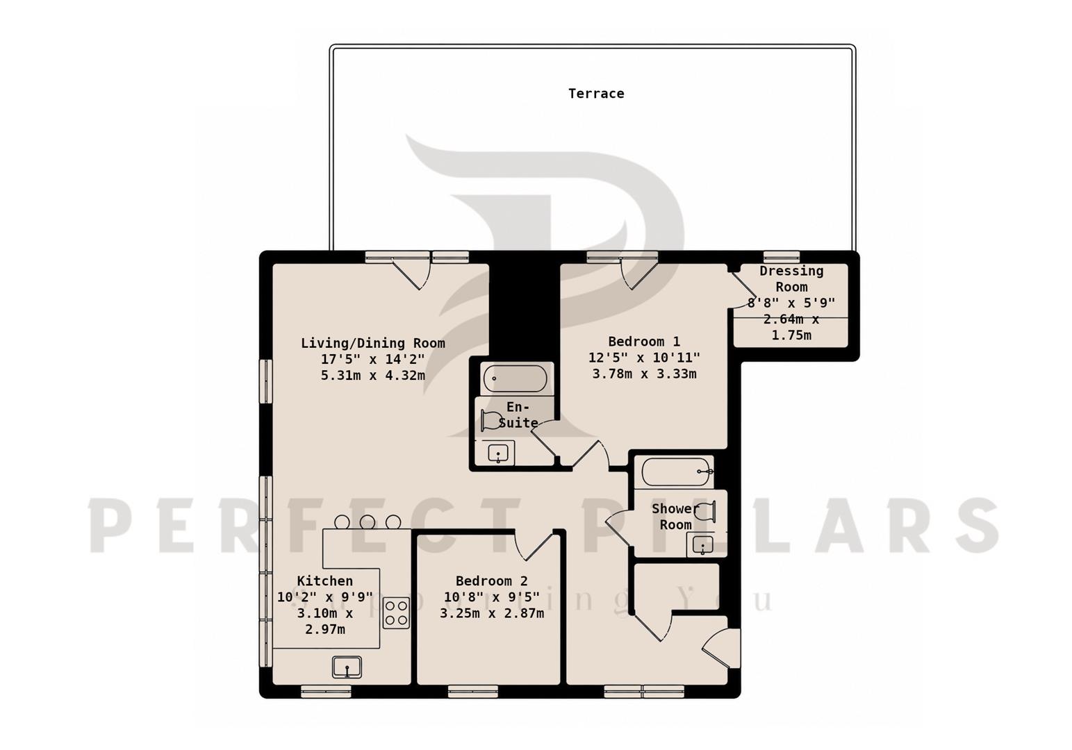 Flat 704, 55, Flagstaff Road, Reading floorplan