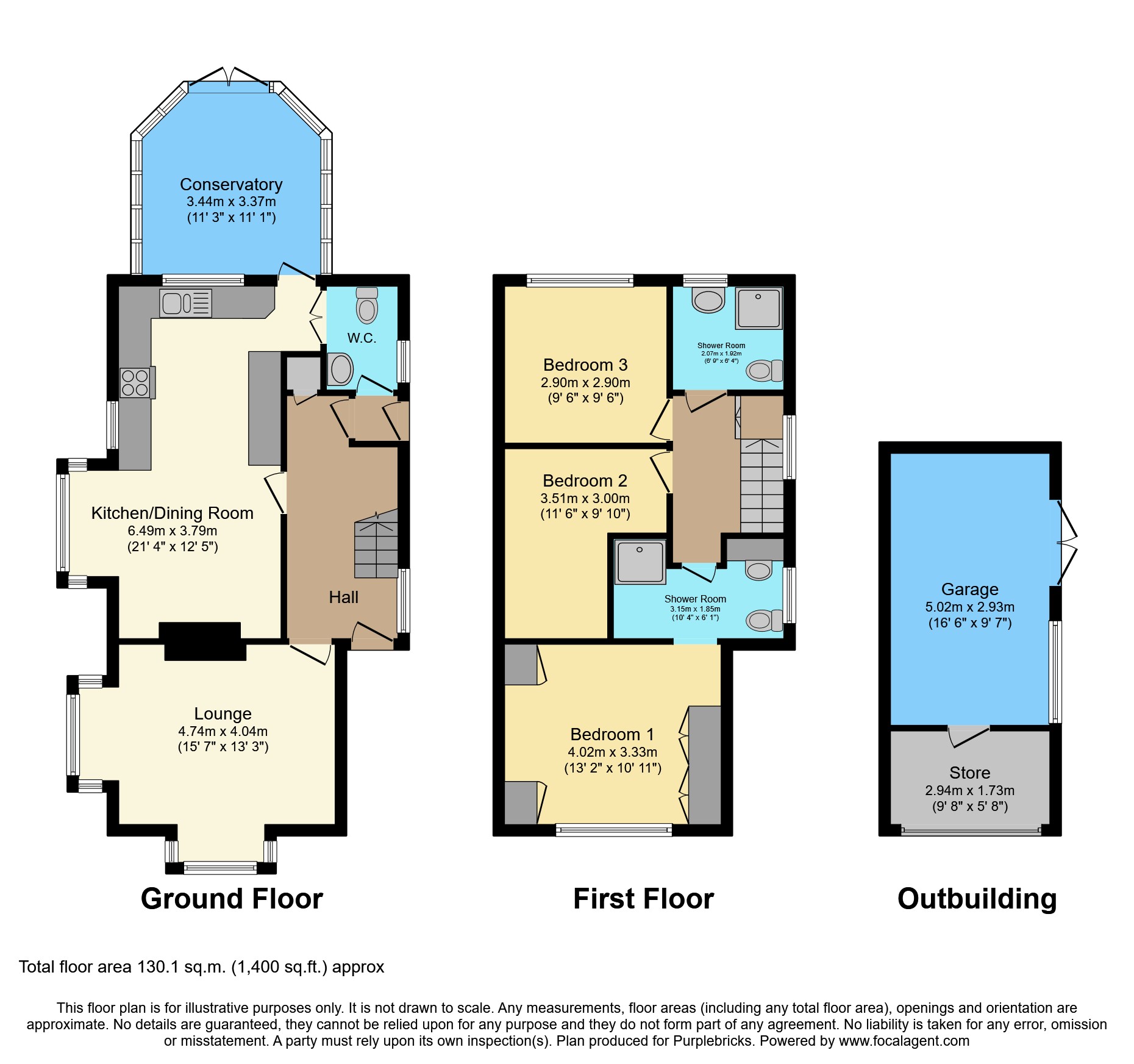 71, High Street, Wootton Bridge, Ryde floorplan