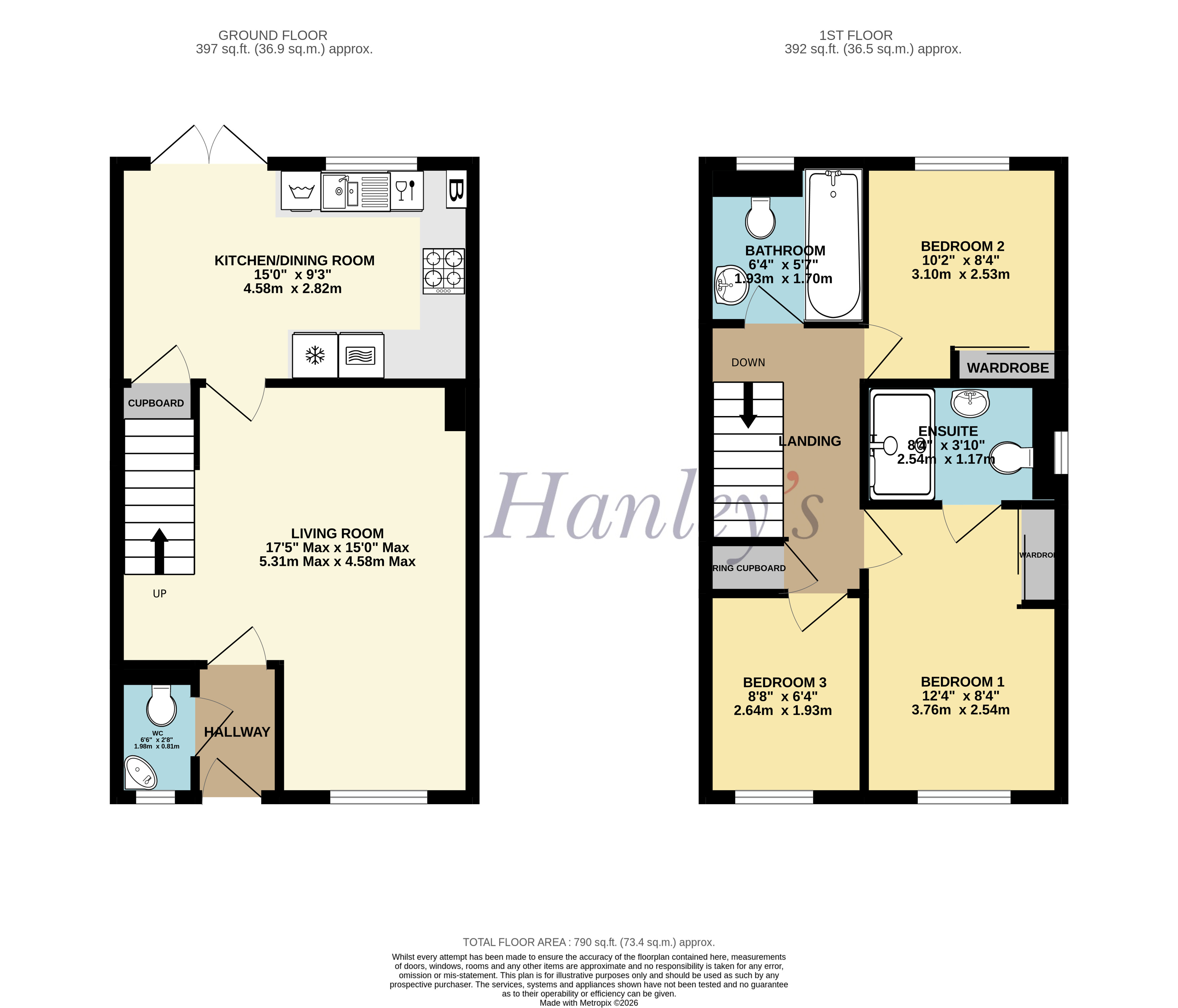 30, Magdalene Close, South Marston, Swindon floorplan