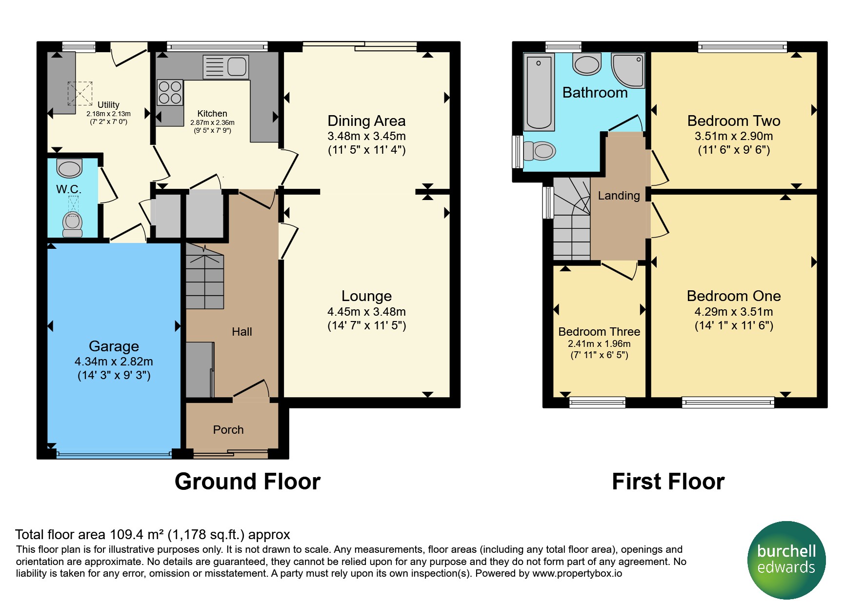 1, Woodlands Avenue, Birmingham floorplan