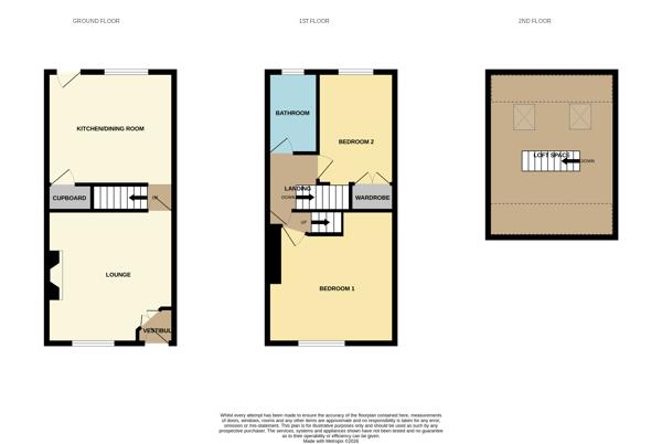 36, Long Row, Stalybridge floorplan