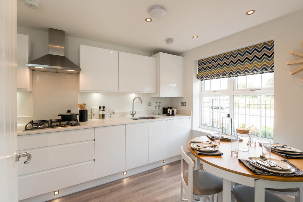 Kitchen With Breakfast Area