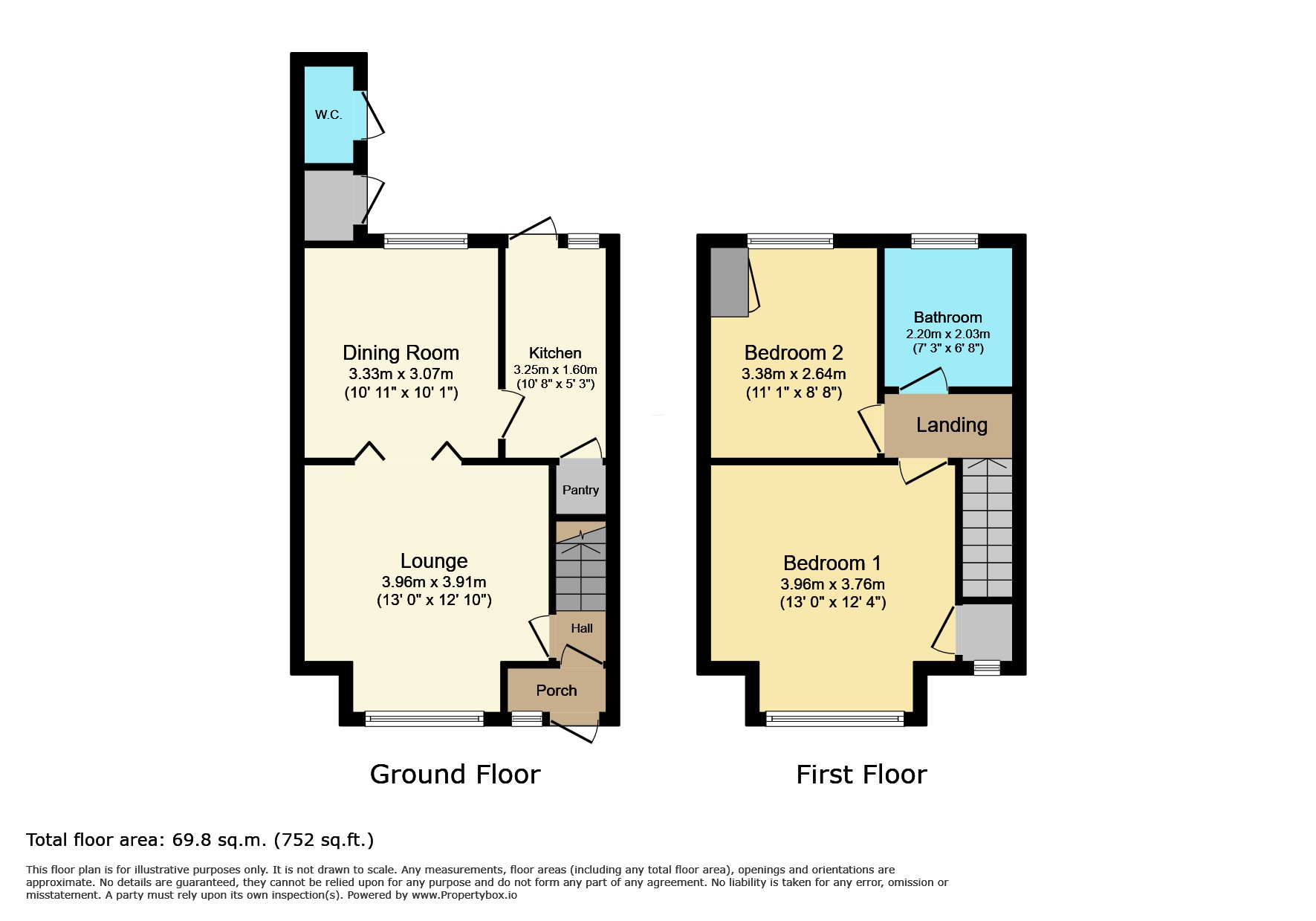 66 Ireton Road, Leicester floorplan