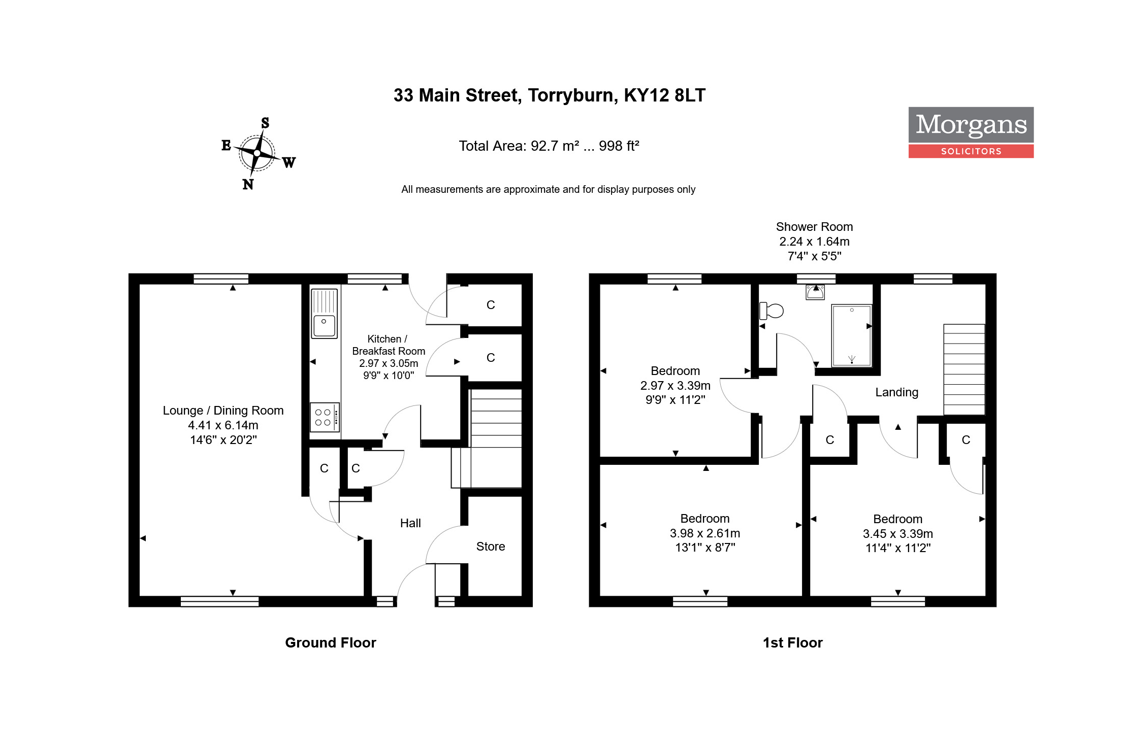 33, Main Street, Torryburn floorplan