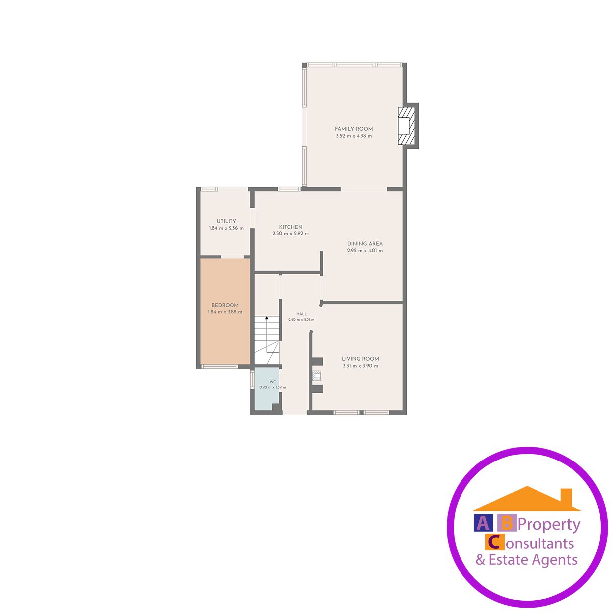 40 Rhindmuir Road, Glasgow floorplan
