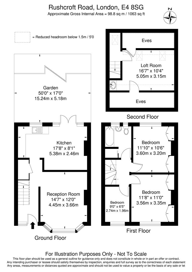 14, Rushcroft Road, London floorplan
