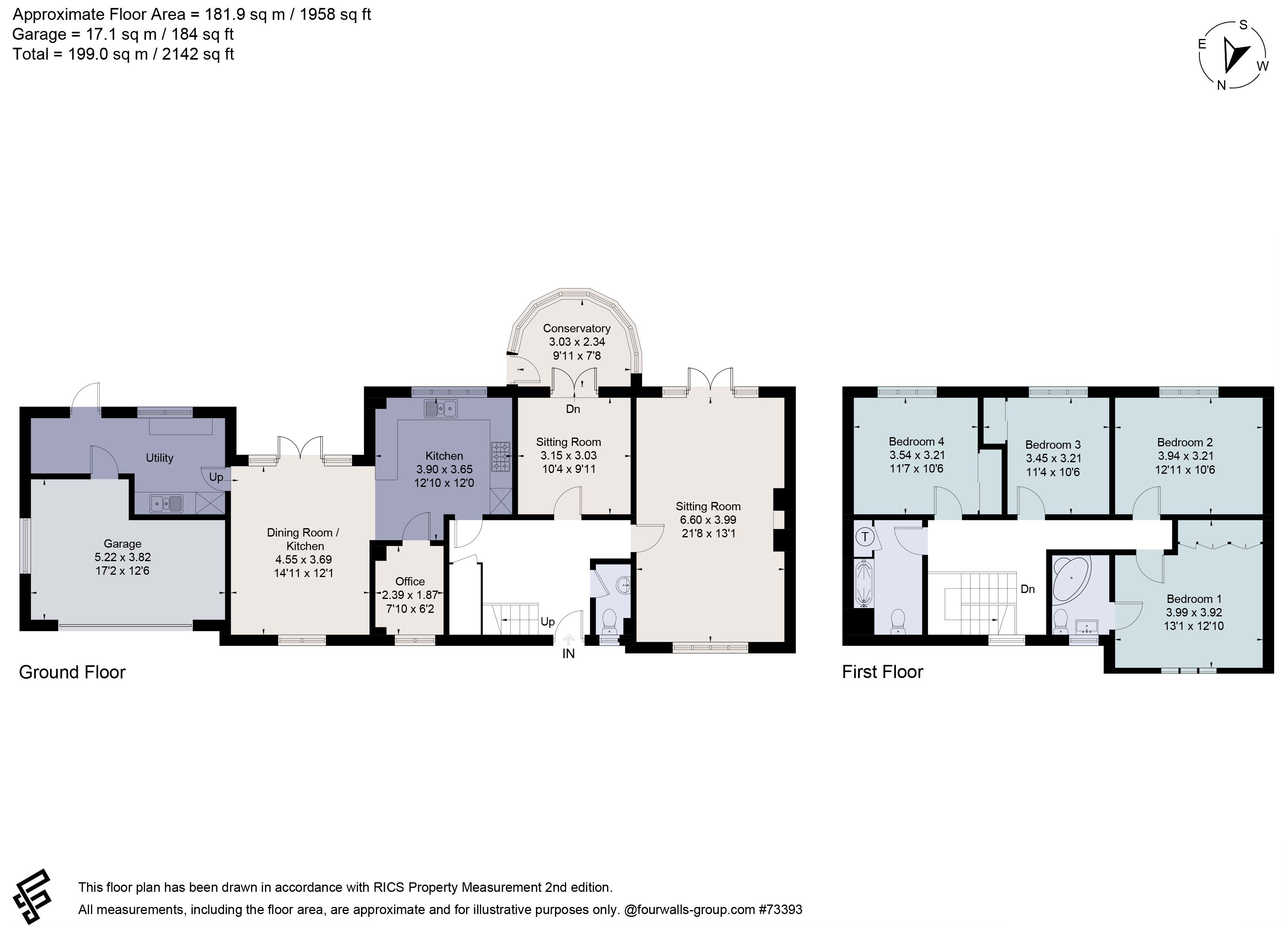 9, West End, Cambridge floorplan