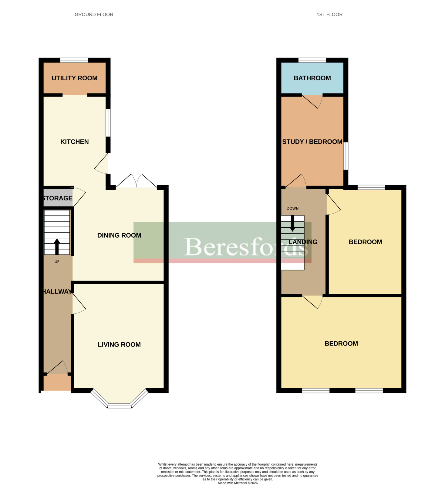 92, Park Lane, Hornchurch floorplan